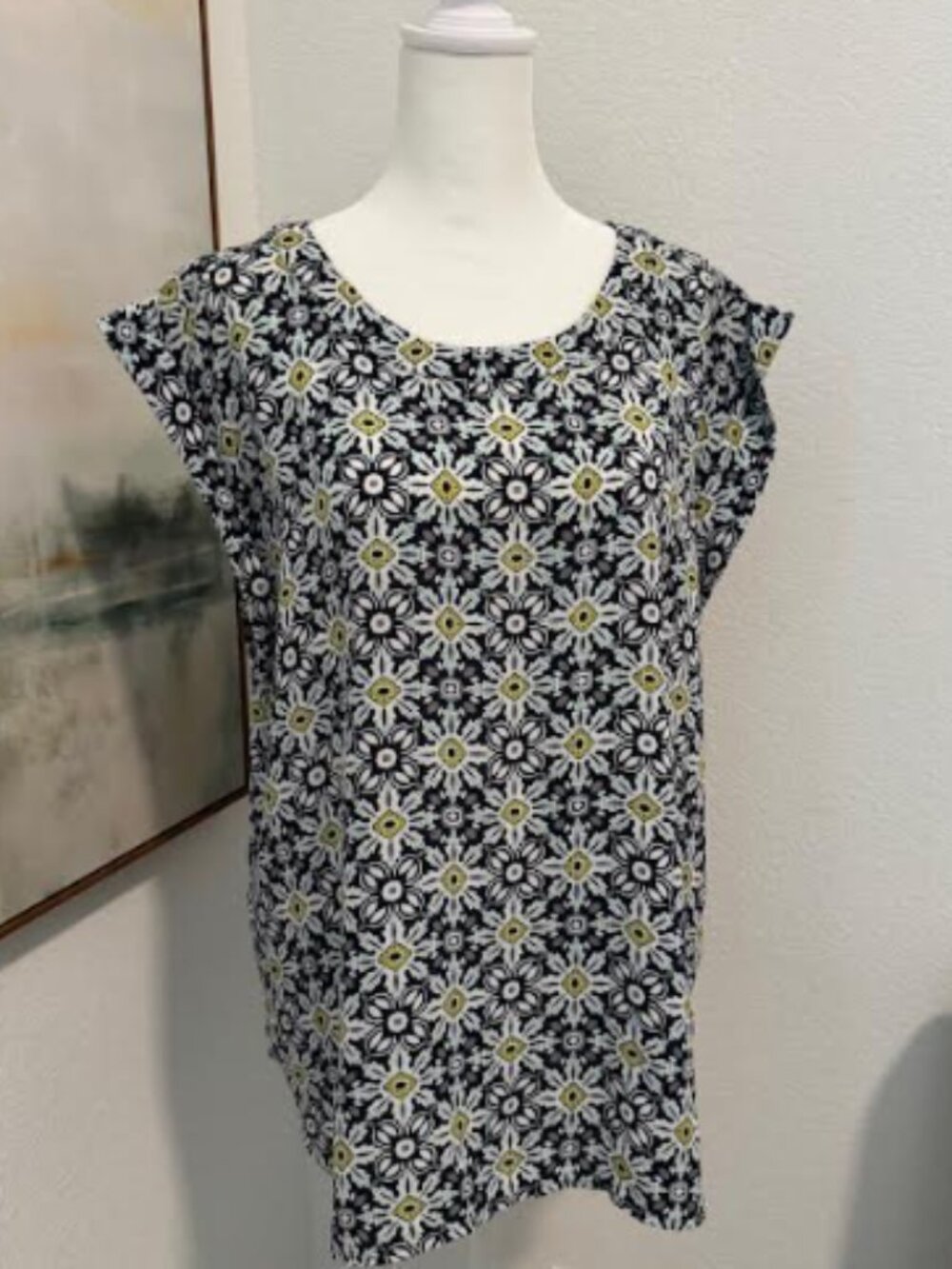 By ANN TAYLOR Factory Pull Over Blouse, Size XL - NWOT